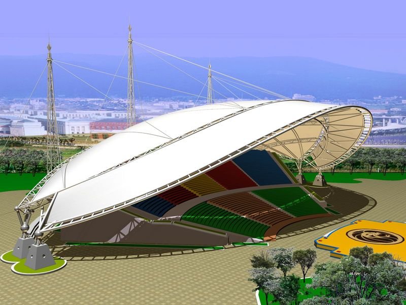 重庆体育场膜结构