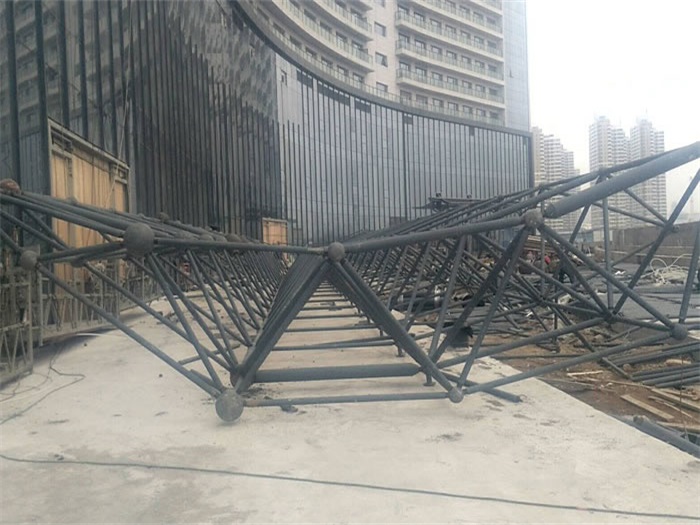 重庆万豪酒店雨棚网架